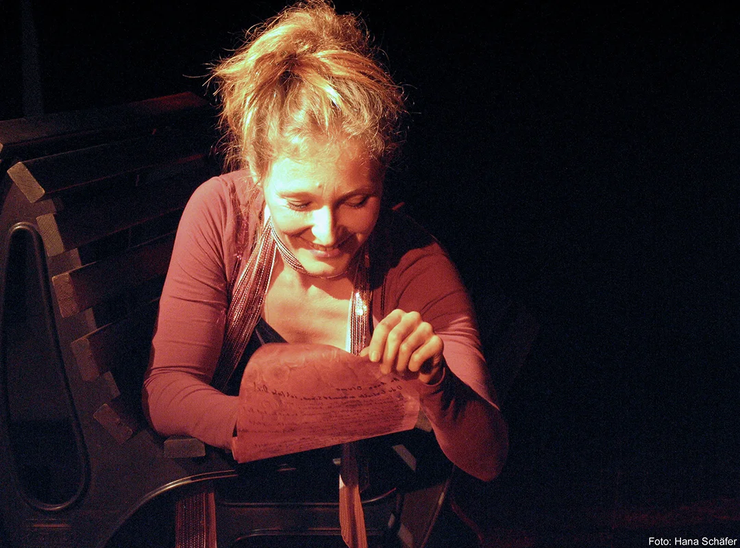 Szenenfoto aus Der nächste bitte! vom Chansontheater Silberzahn